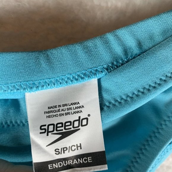 Speedo Swim Women's Small Blue Cheeky Fit Endurance Bikini Bottom 8088 - Picture 4 of 6
